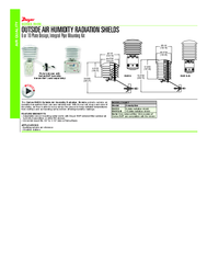 Thumbnail of document Data Sheet - RHRS Outside Air Humidity Radiation Shield